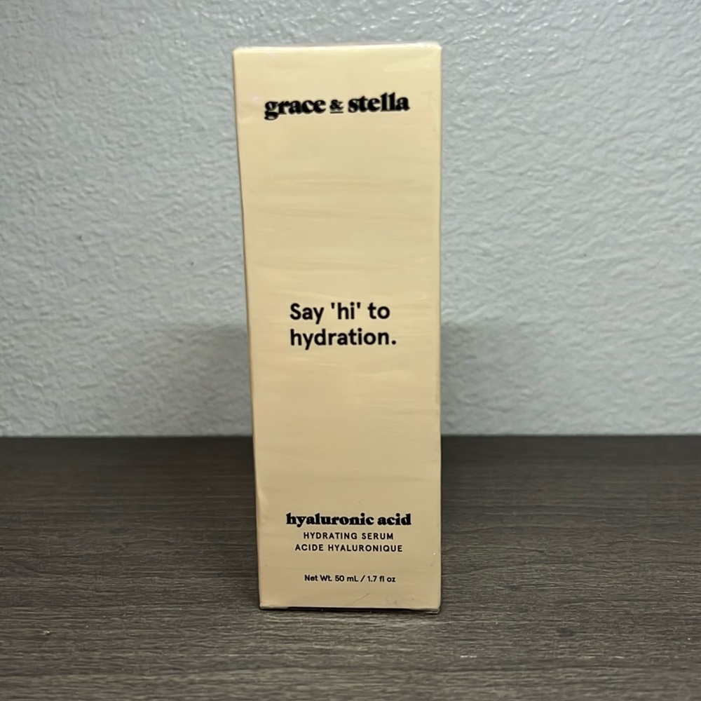 Grace & Stella Vegan Hyaluronic Acid Hydrating Facial Serum